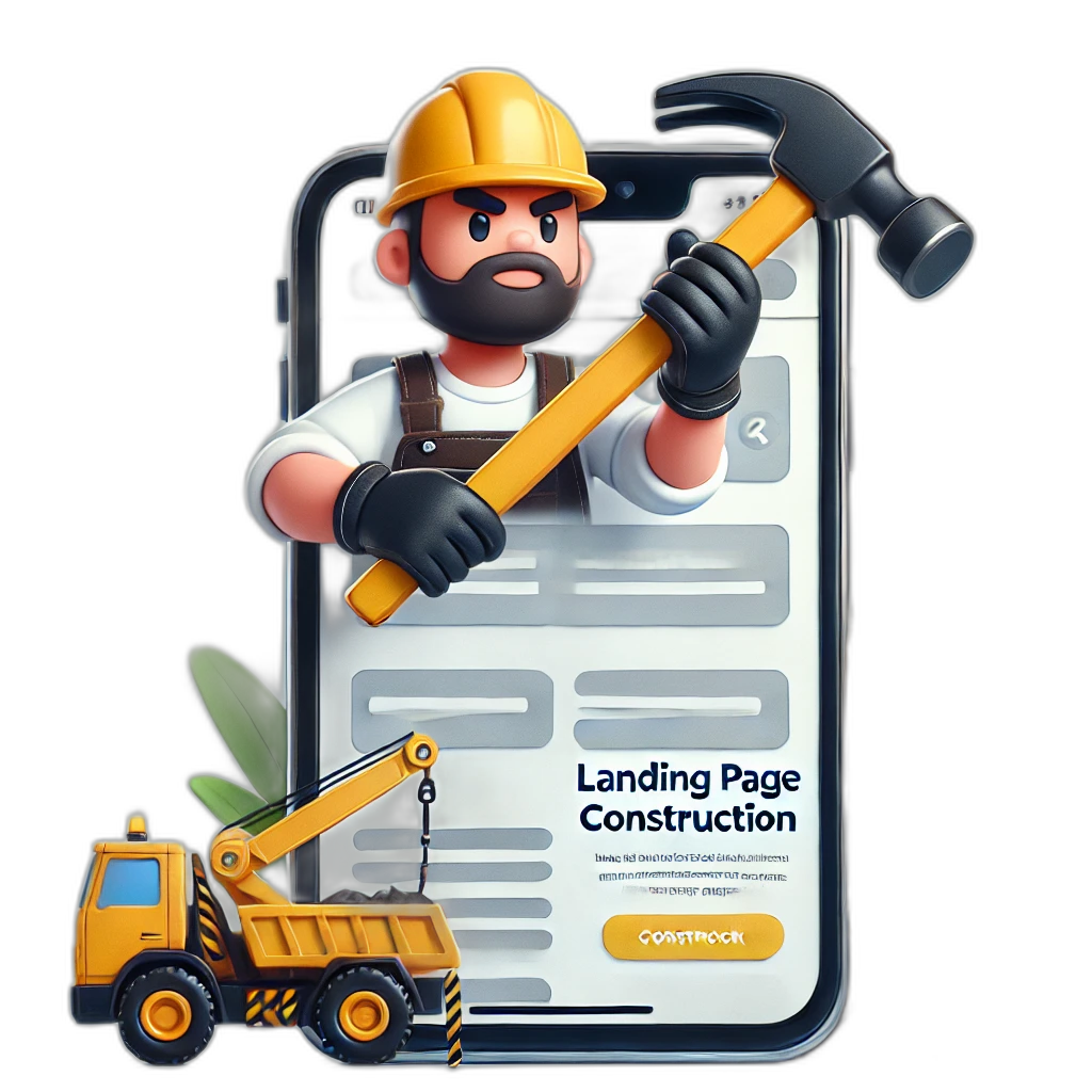 Site móvel em construção